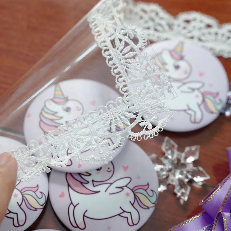 Ita Bag Insert Decoration Lace Ribbon for Pin Badge Display - Image 7