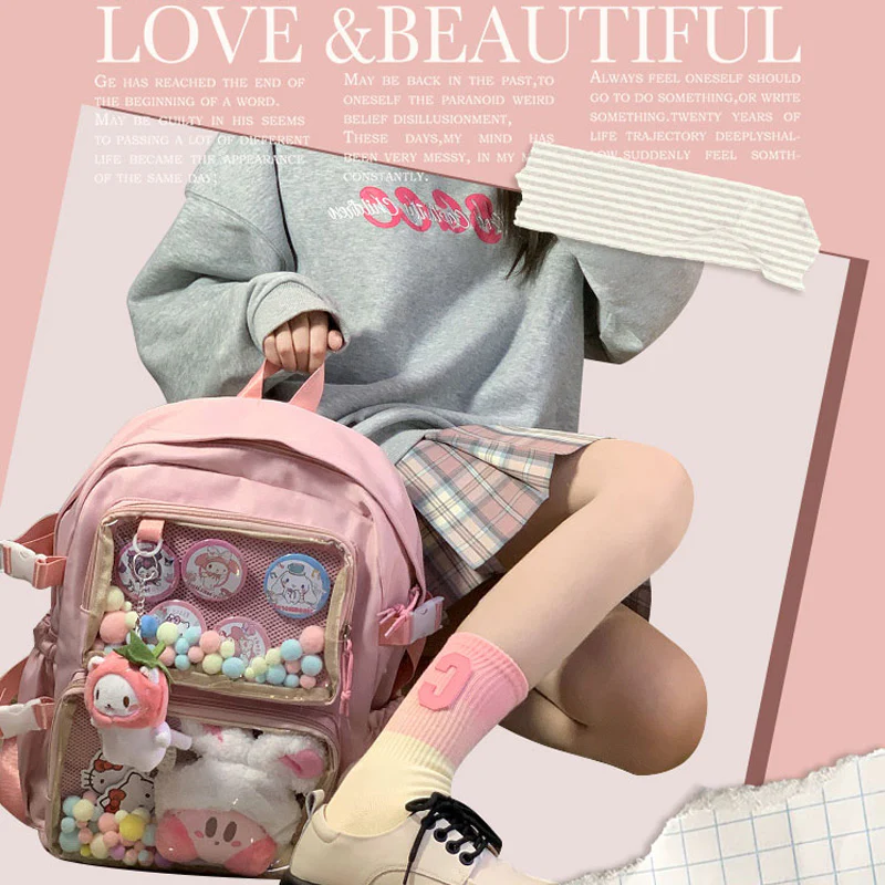 Ita Bag Pin Display Backpack with Insert - Image 10