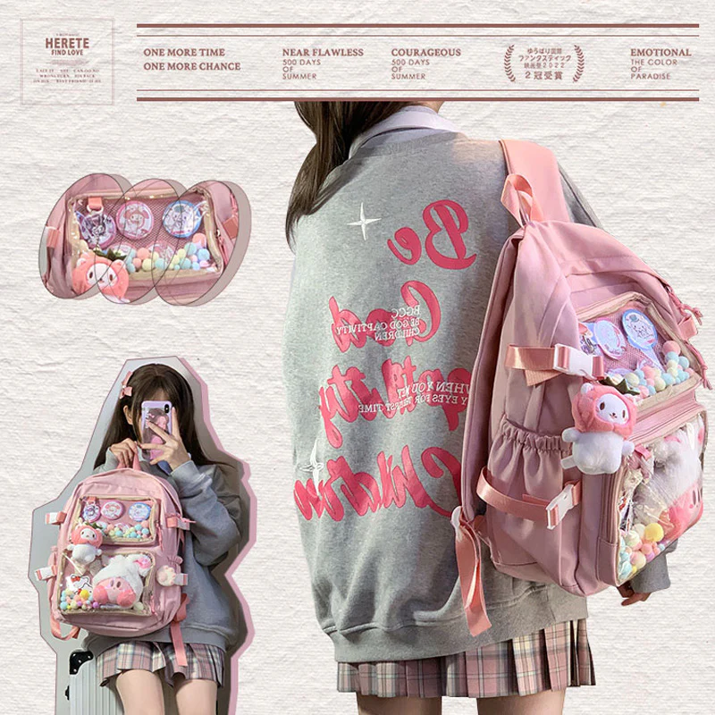 Ita Bag Pin Display Backpack with Insert - Image 11