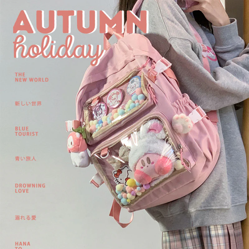 Ita Bag Pin Display Backpack with Insert - Image 12