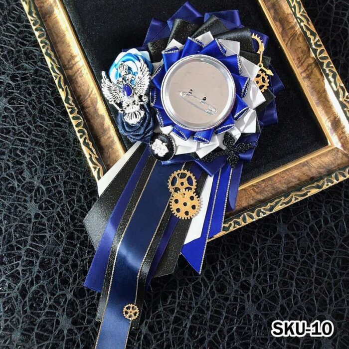 Ita Bag Rosette Ribbon Badge Display 75mm - Image 10