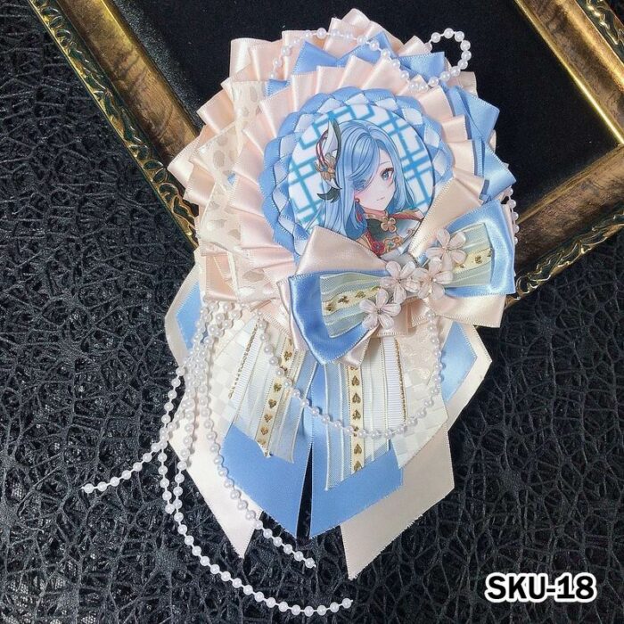 Ita Bag Rosette Ribbon Badge Display 75mm - Image 18