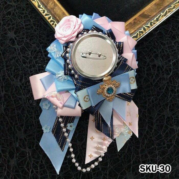 Ita Bag Rosette Ribbon Badge Display 75mm - Image 30