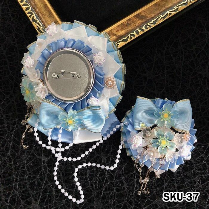 Ita Bag Rosette Ribbon Badge Display 75mm - Image 37