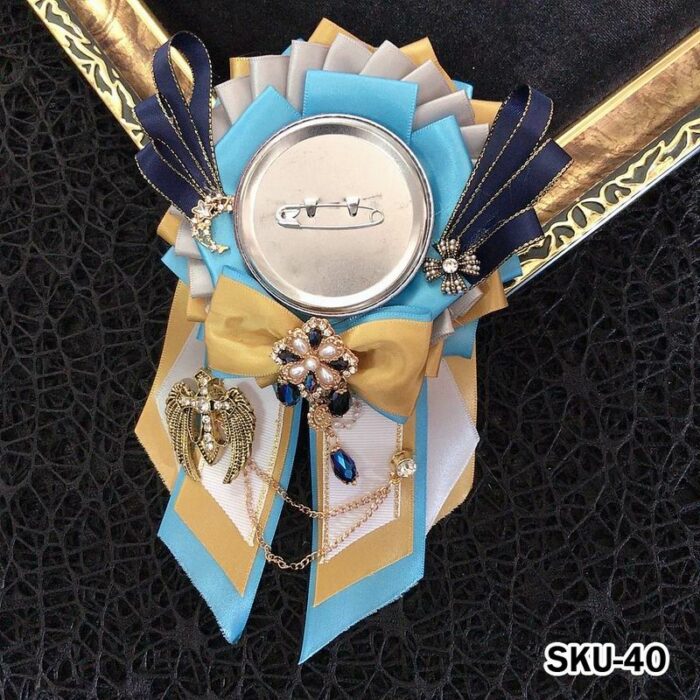 Ita Bag Rosette Ribbon Badge Display 75mm - Image 40