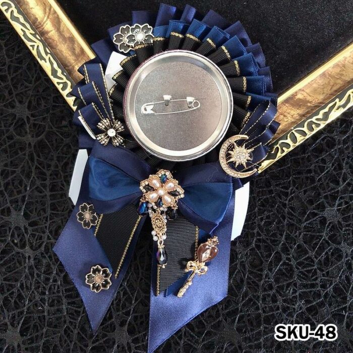 Ita Bag Rosette Ribbon Badge Display 75mm - Image 48