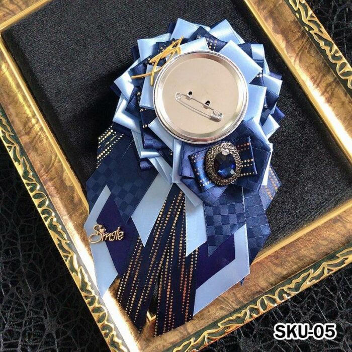 Ita Bag Rosette Ribbon Badge Display 75mm - Image 5