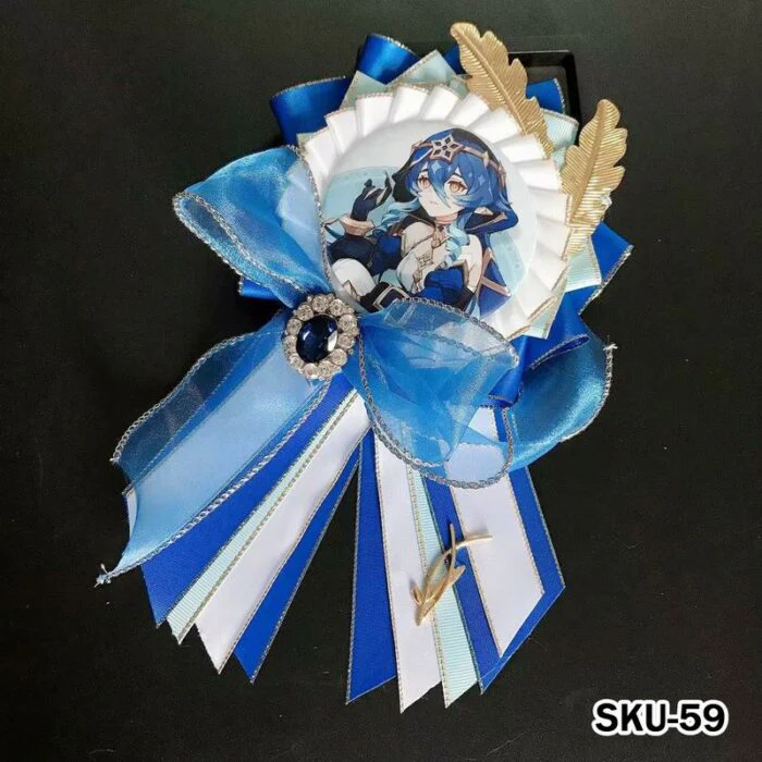 Ita Bag Rosette Ribbon Badge Display 75mm - Image 59