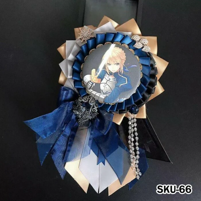 Ita Bag Rosette Ribbon Badge Display 75mm - Image 66