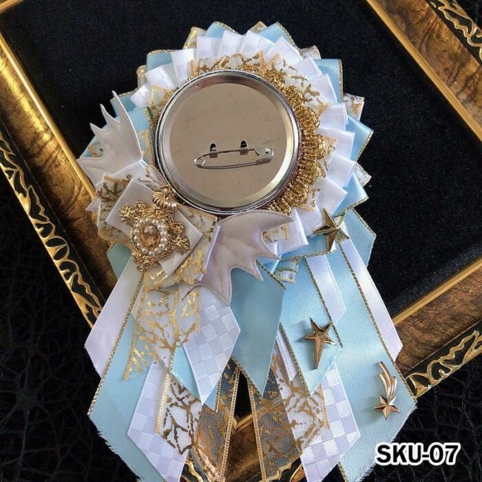 Ita Bag Rosette Ribbon Badge Display 75mm - Image 7