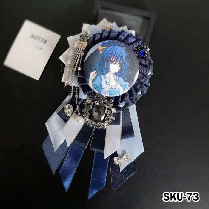 Ita Bag Rosette Ribbon Badge Display 75mm - Image 73