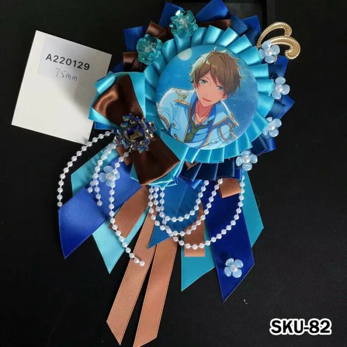 Ita Bag Rosette Ribbon Badge Display 75mm - Image 82