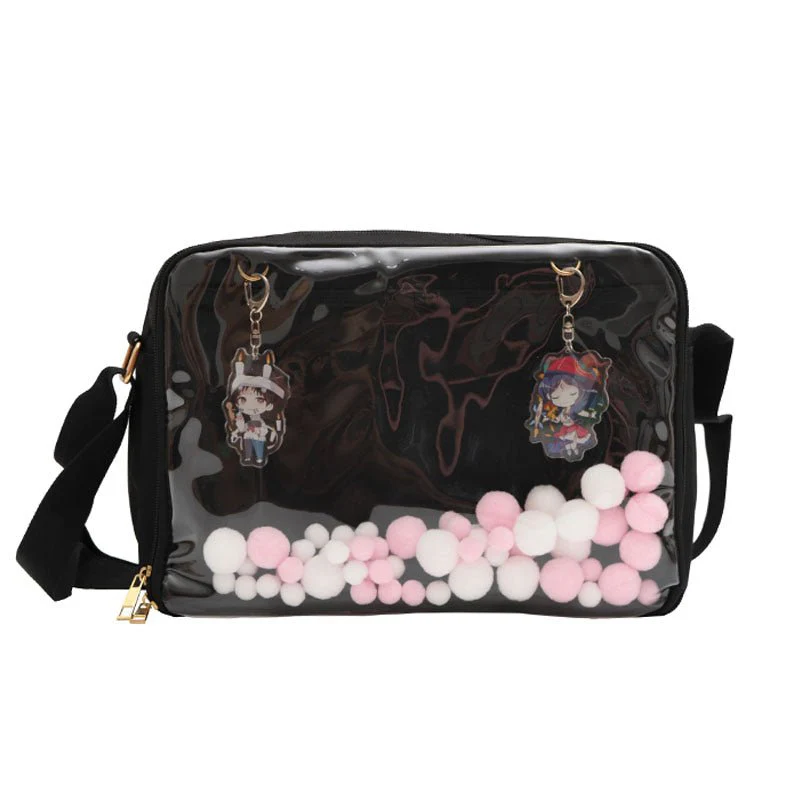DIY Multicolor Pompom Hairball - Ita bag Decorations - Image 3