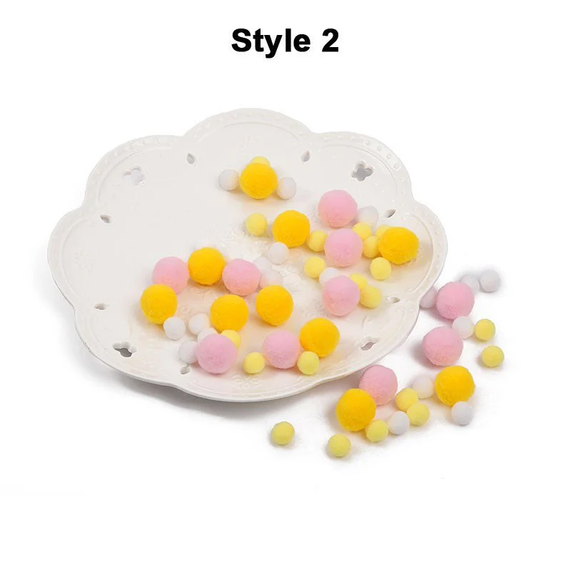 DIY Multicolor Pompom Hairball - Ita bag Decorations - Image 6