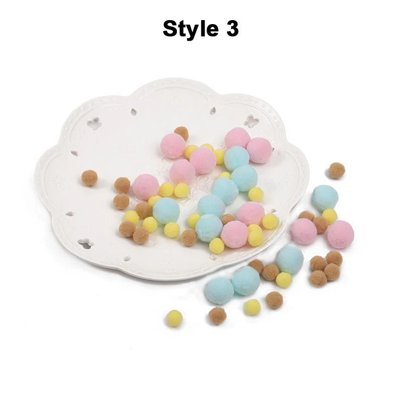 DIY Multicolor Pompom Hairball - Ita bag Decorations - Image 7