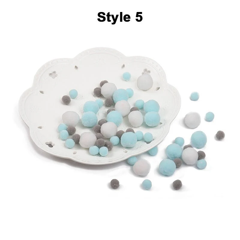 DIY Multicolor Pompom Hairball - Ita bag Decorations - Image 9