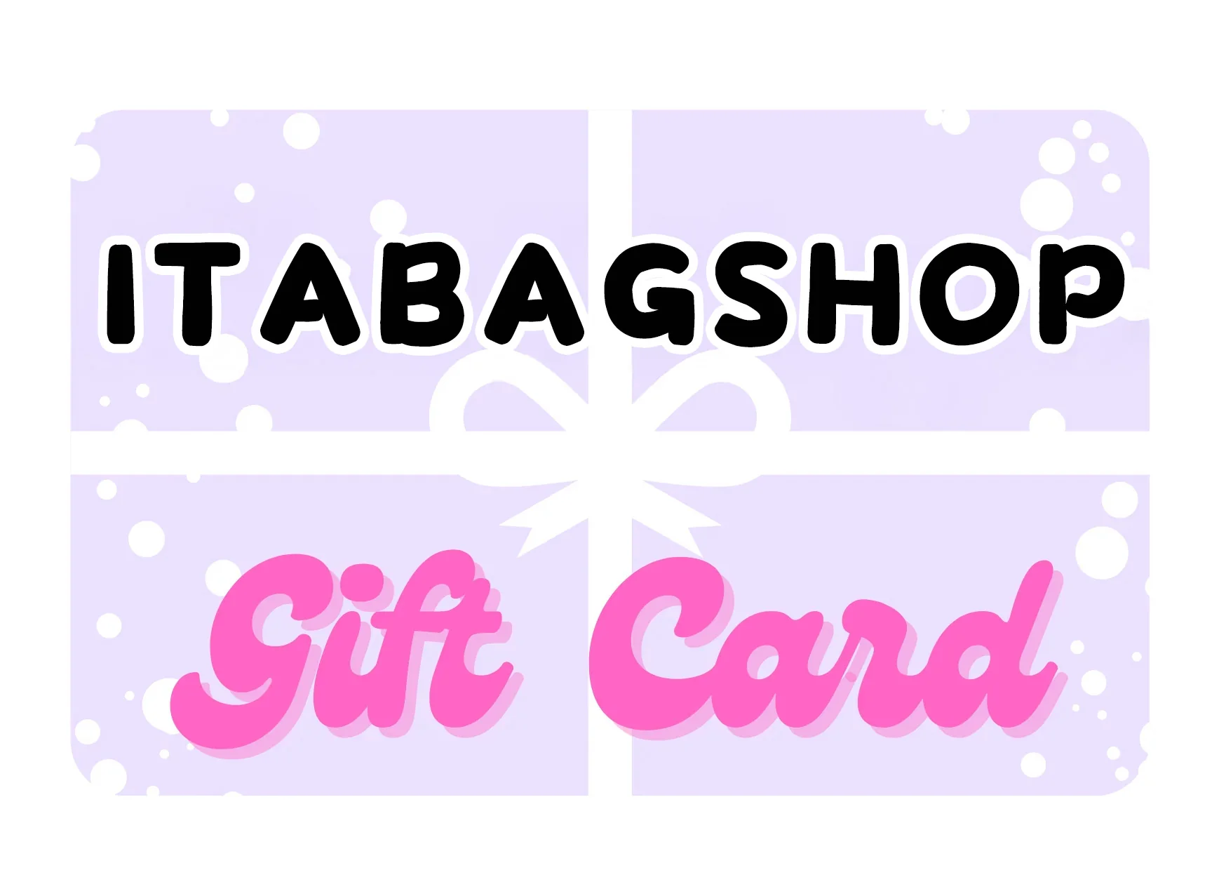 ITABAGSHOP Digital Gift Card – Perfect for Ita Bags & Accessories
