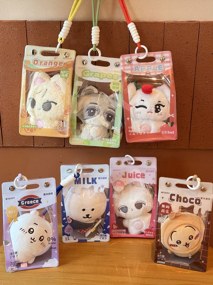 Kawaii Drink Box 10cm Plush Doll Ita Bag - Image 28