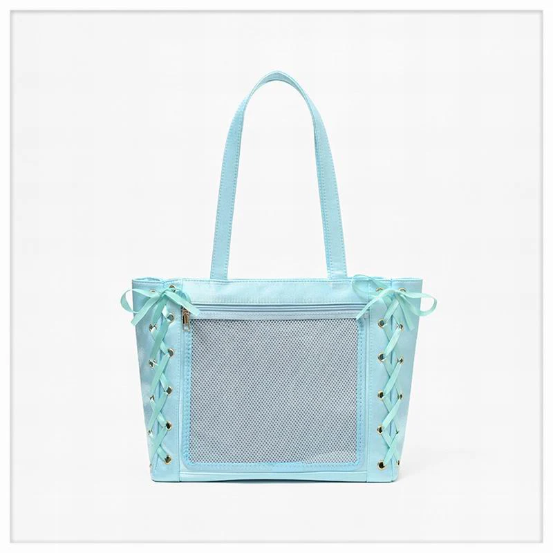 Large Capacity Ribbon Bow Ita Tote Bag - Image 25