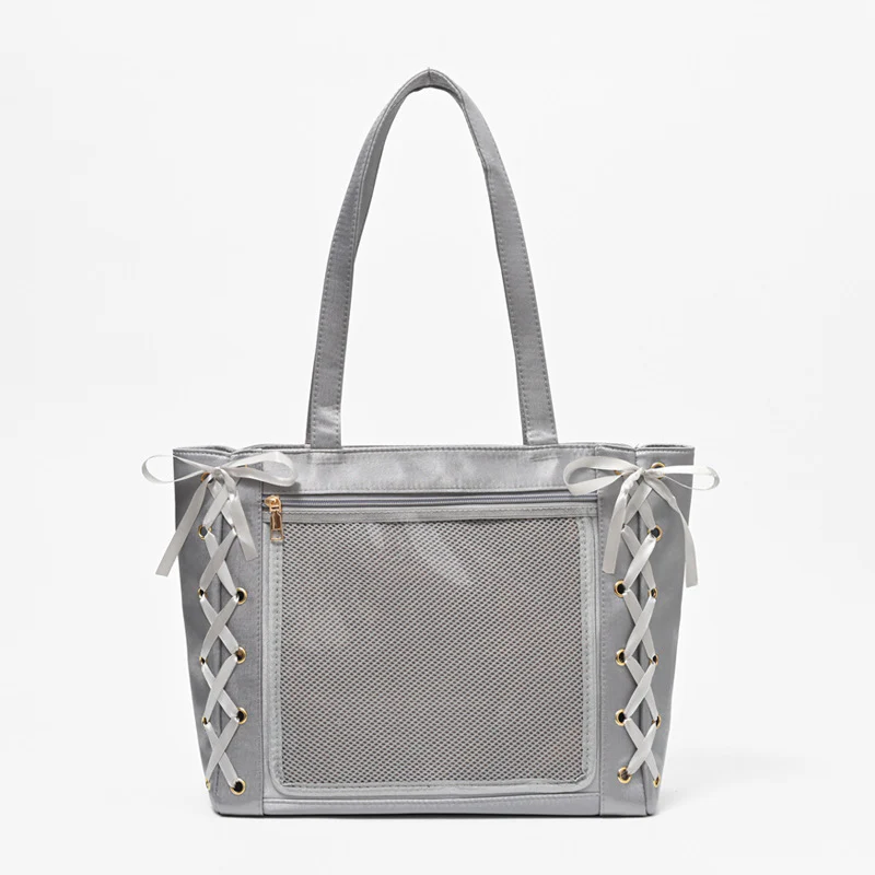 Large Capacity Ribbon Bow Ita Tote Bag - Image 28