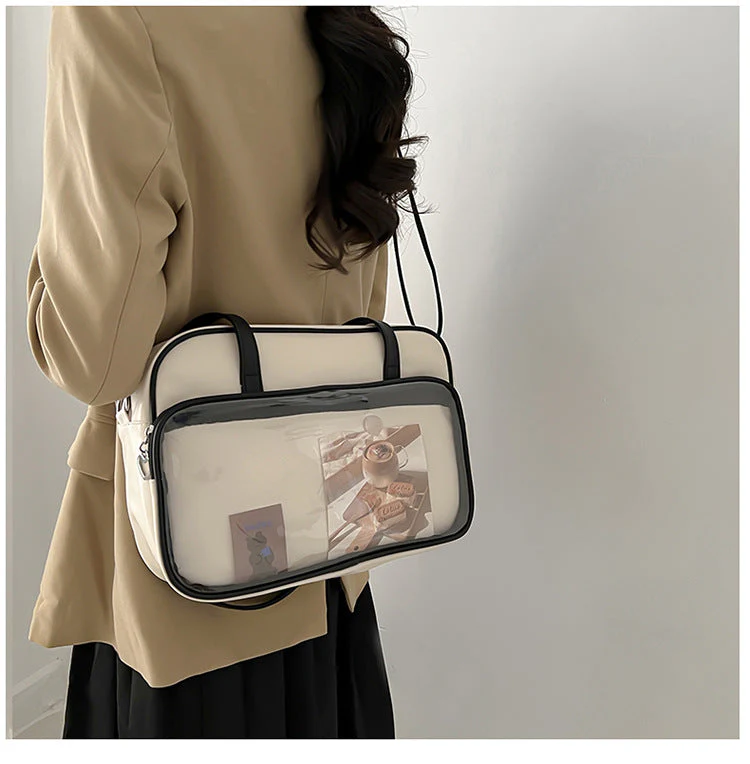 Kawaii Ita Crossbody Shoulder Women Transparent JK Bag Handbags - Image 18