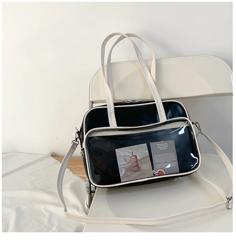 Kawaii Ita Crossbody Shoulder Women Transparent JK Bag Handbags - Image 25
