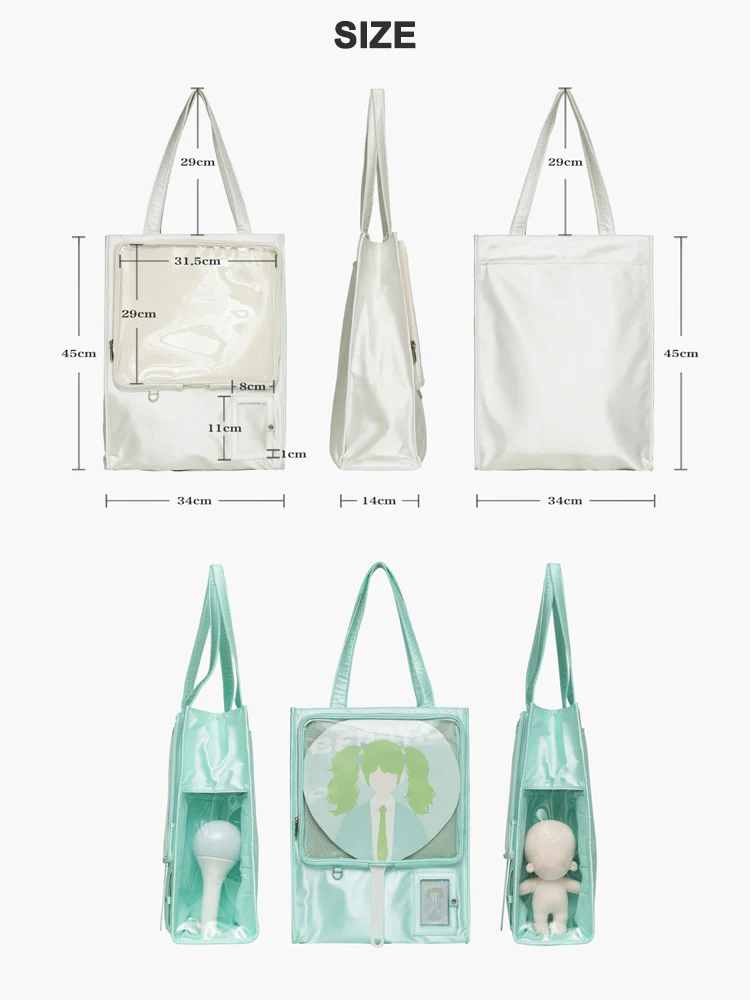 BERRYQ Large-Capacity Ita Bag for Fans and Collectors - Image 10