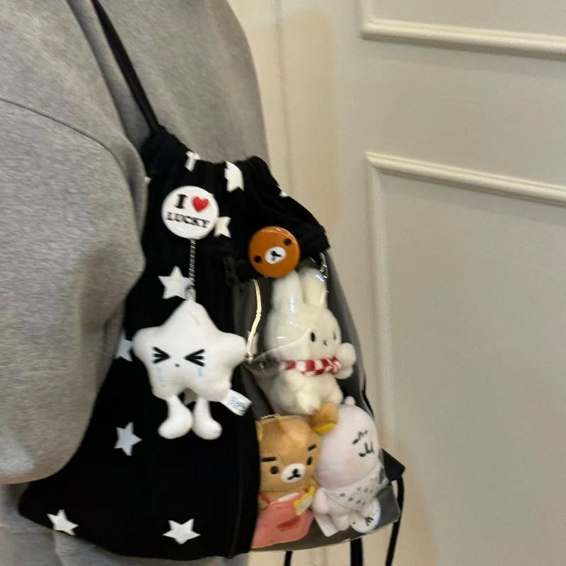 Large-Capacity Star Drawstring Ita Bag - Image 20