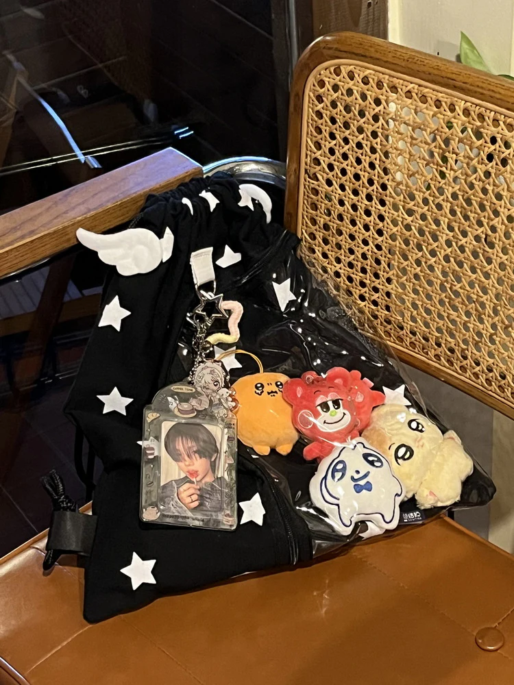 Large-Capacity Star Drawstring Ita Bag - Image 32