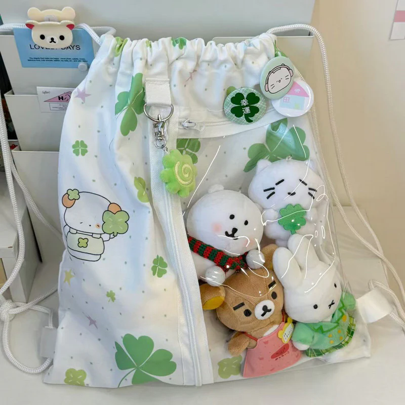 Large-Capacity Star Drawstring Ita Bag - Image 8