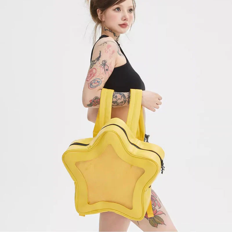 Large Capacity Star Shape Ita Backpack - Image 6