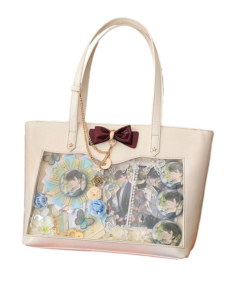 Large Kawaii Lolita Sweet JK Girls Student Shoulder School Bag - Image 5