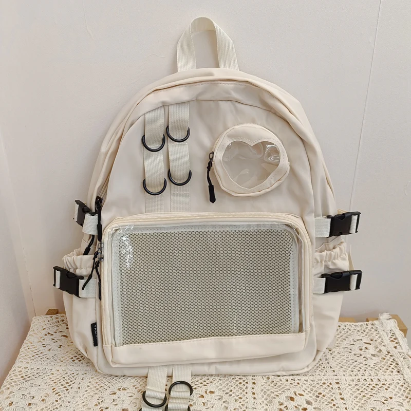 Large Lolita Double Clear Windows Kawaii Anime Backpack - Image 14