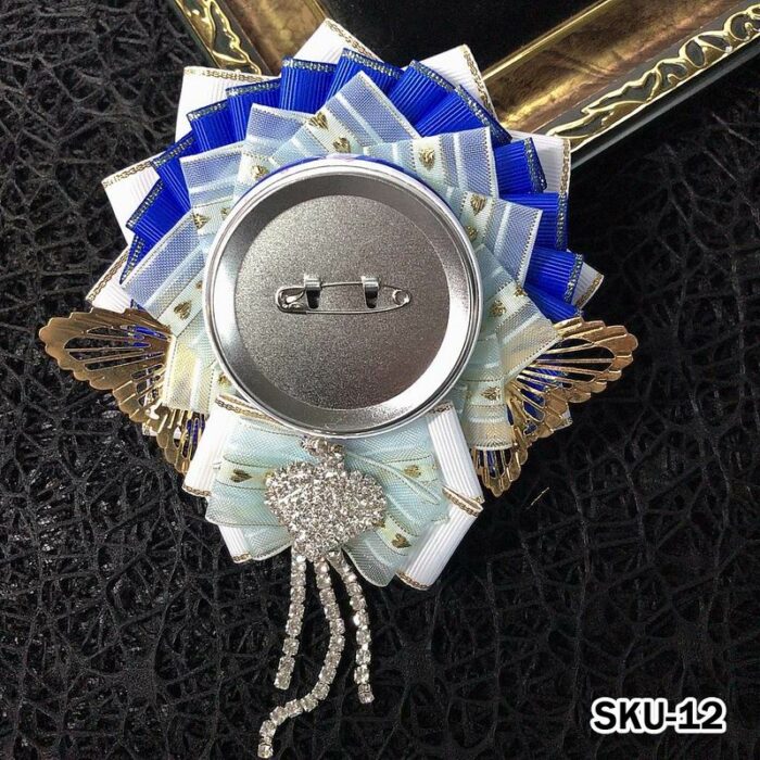 Handmade Ita Bag Rosette Ribbon Accessory Ornament 58mm - Image 12