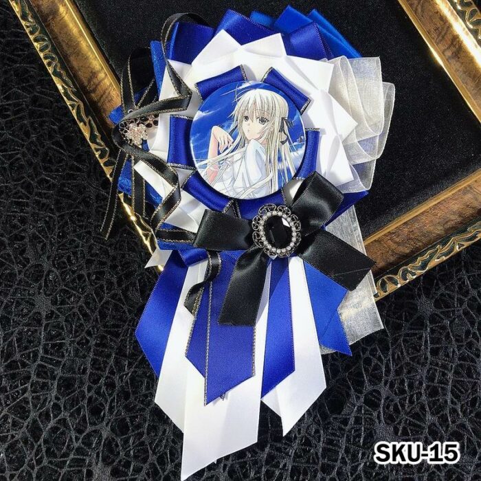 Handmade Ita Bag Rosette Ribbon Accessory Ornament 58mm - Image 15