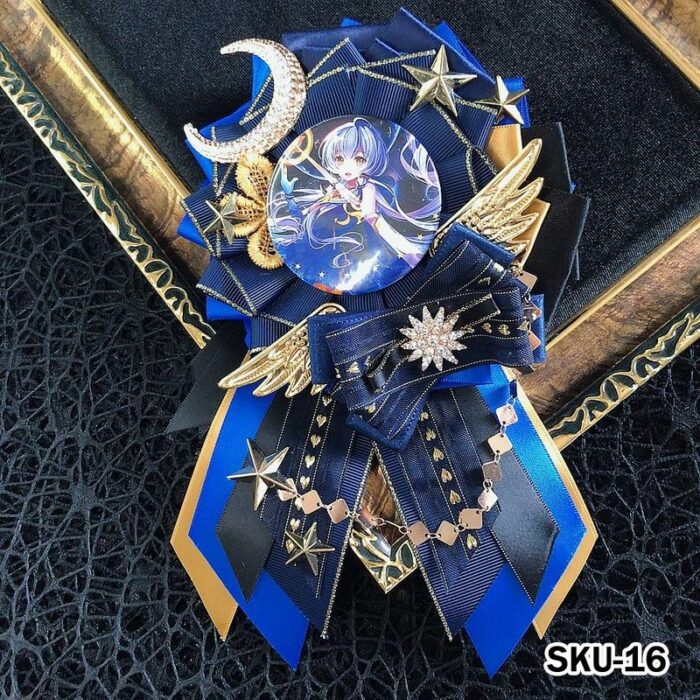 Handmade Ita Bag Rosette Ribbon Accessory Ornament 58mm - Image 16