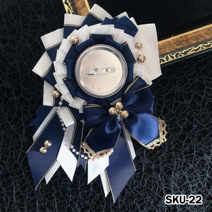 Handmade Ita Bag Rosette Ribbon Accessory Ornament 58mm - Image 22