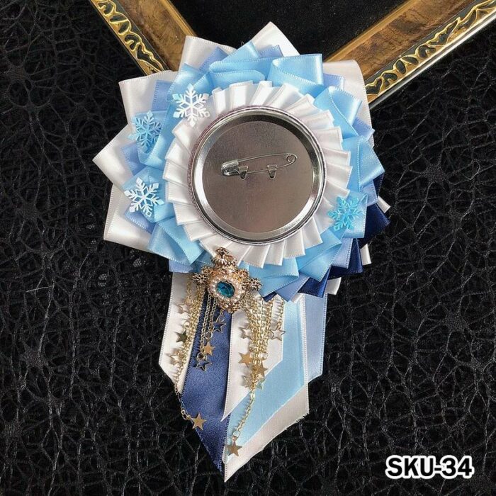 Handmade Ita Bag Rosette Ribbon Accessory Ornament 58mm - Image 34