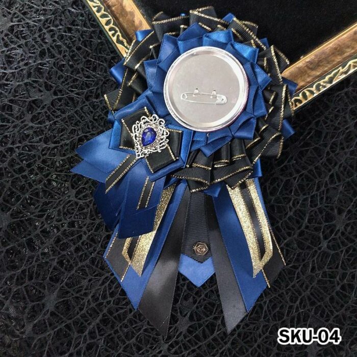 Handmade Ita Bag Rosette Ribbon Accessory Ornament 58mm - Image 4