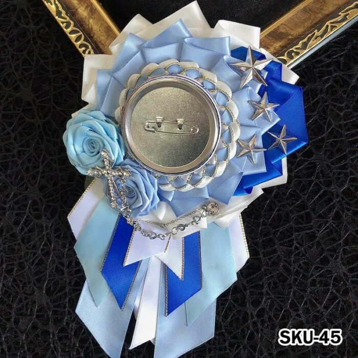 Handmade Ita Bag Rosette Ribbon Accessory Ornament 58mm - Image 45