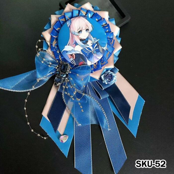 Handmade Ita Bag Rosette Ribbon Accessory Ornament 58mm - Image 52