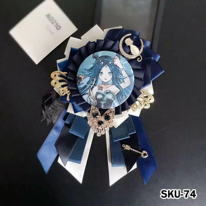 Handmade Ita Bag Rosette Ribbon Accessory Ornament 58mm - Image 74