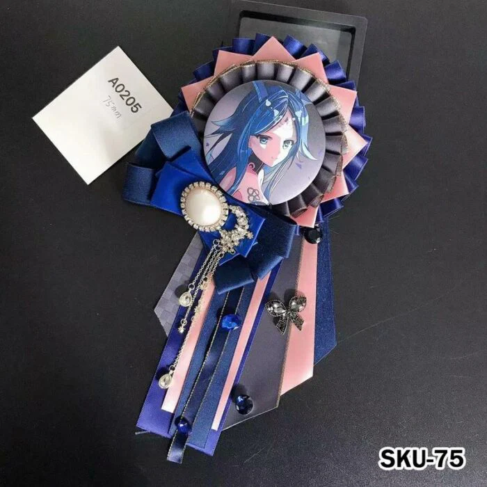 Handmade Ita Bag Rosette Ribbon Accessory Ornament 58mm - Image 75