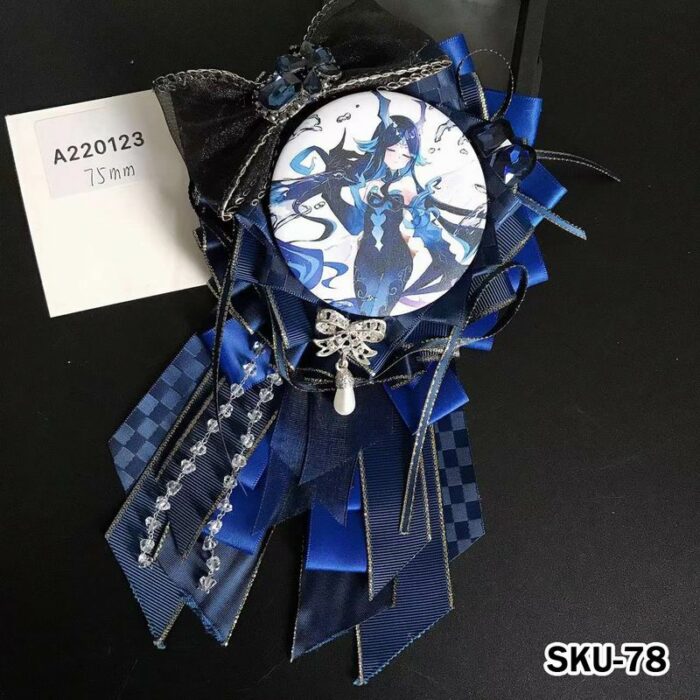 Handmade Ita Bag Rosette Ribbon Accessory Ornament 58mm - Image 78
