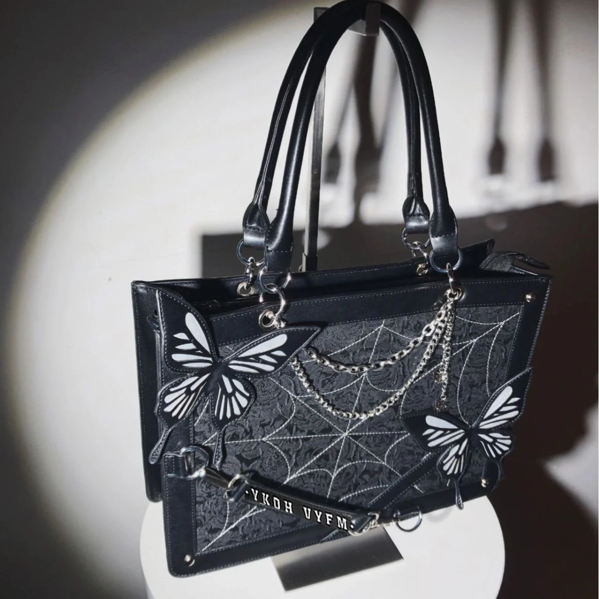 Lolita Butterfly Ita Bag  Gotter Diablo Tote Bag - Image 3