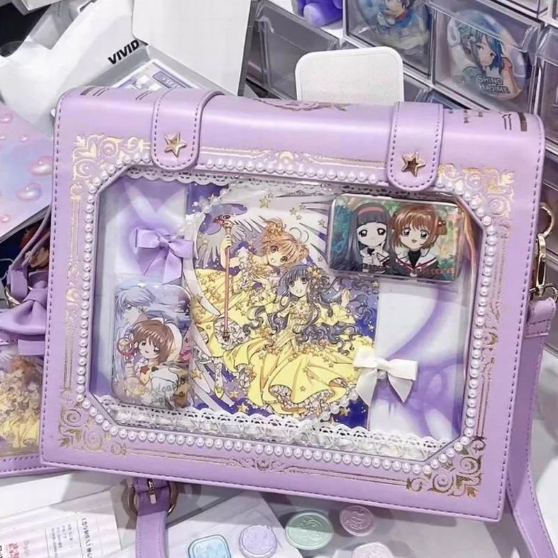Magic Book Ita Bag Cute Crossbody and Shoulder Design for Pins - Image 18
