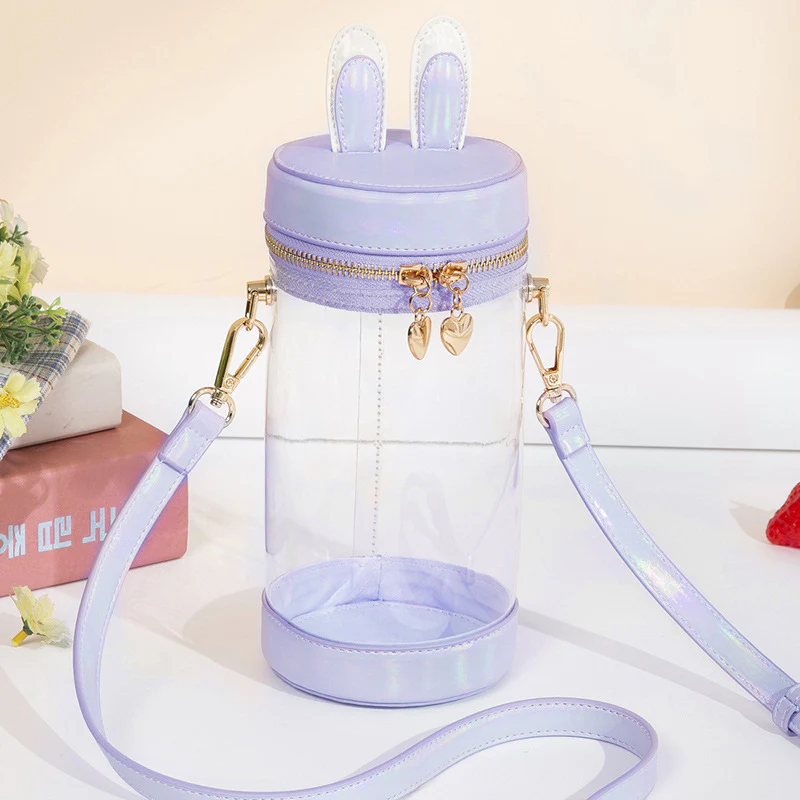 Mini Transparent Bunny Ita Bag – 20cm, 15cm, 10cm Doll Bag - Image 11