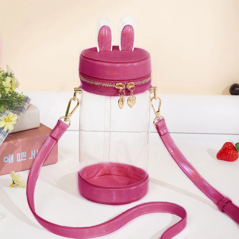 Mini Transparent Bunny Ita Bag – 20cm, 15cm, 10cm Doll Bag - Image 15