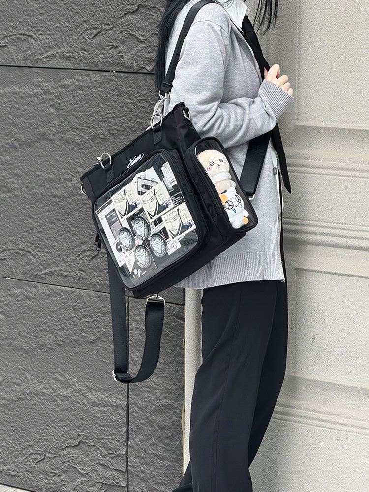 Multi-Purpose Ita Backpack – 3-Way Crossbody and Shoulder Bag