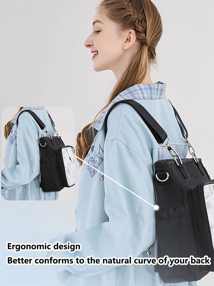 Multi-Purpose Ita Backpack – 3-Way Crossbody and Shoulder Bag - Image 4